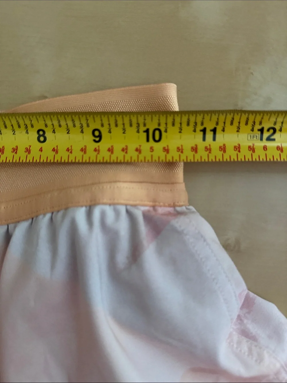 Lululemon Orange Pink Garrogeo Multi Color Court Rival HR Skirt Size 0
